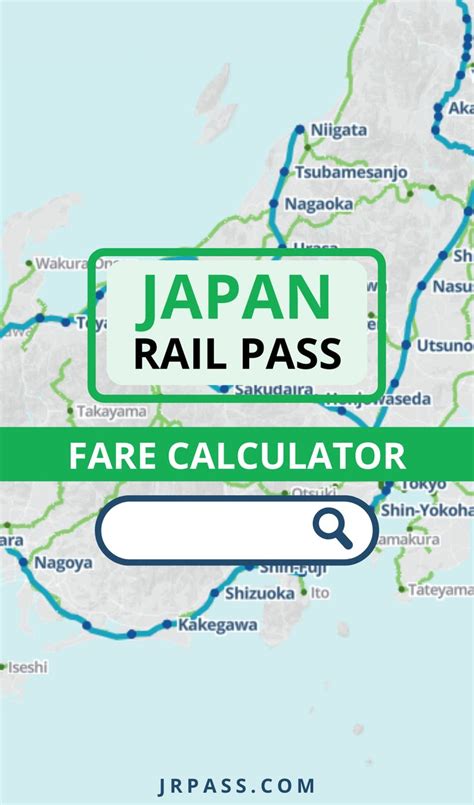 japan rail pass fare calculator